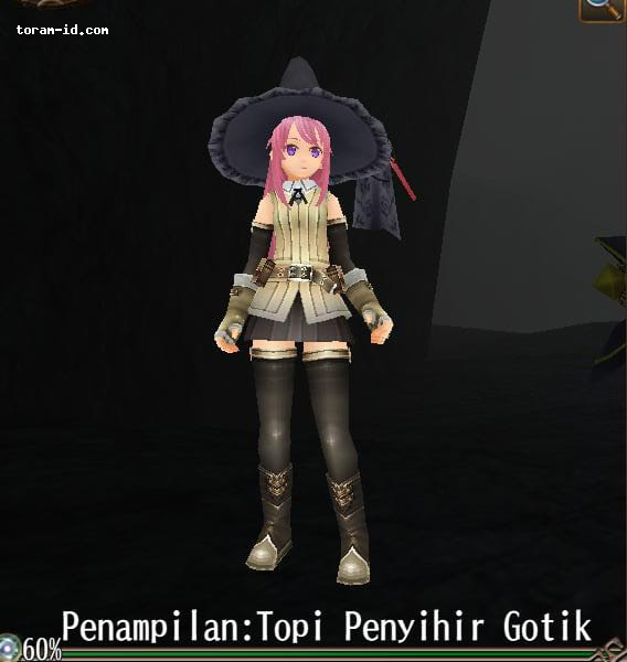 Topi Penyihir Gotik